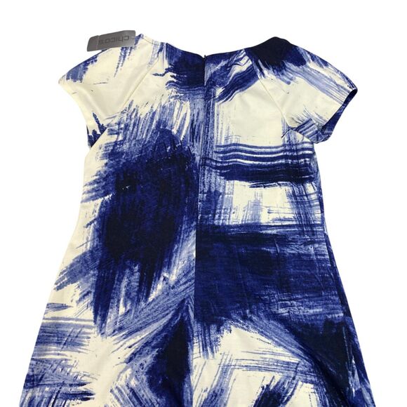 Chico’s Stormy Skies Zooey Dress Womens 0.5 (Small 6) Blue Digital Print - Picture 15 of 16